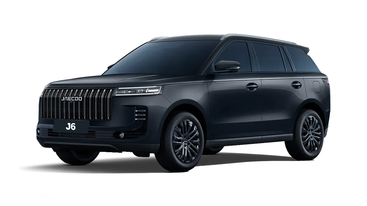 JAECOO J6 у дилерского центра Бизнес Кар Орёл