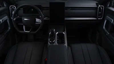 JAECOO J7 — интерьер, передняя панель